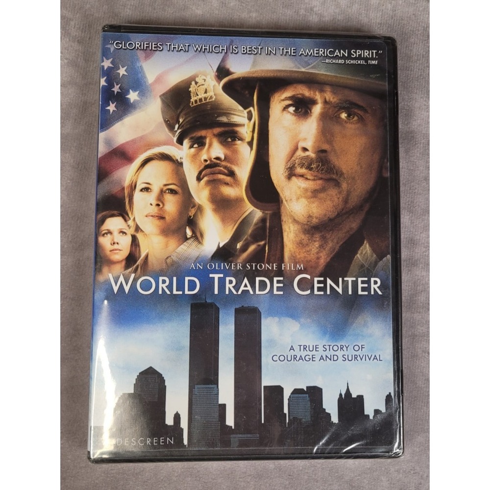 World Trade Center DVD Nicolas Cage Michael Peña New Sealed Oliver Stone NIP NEW